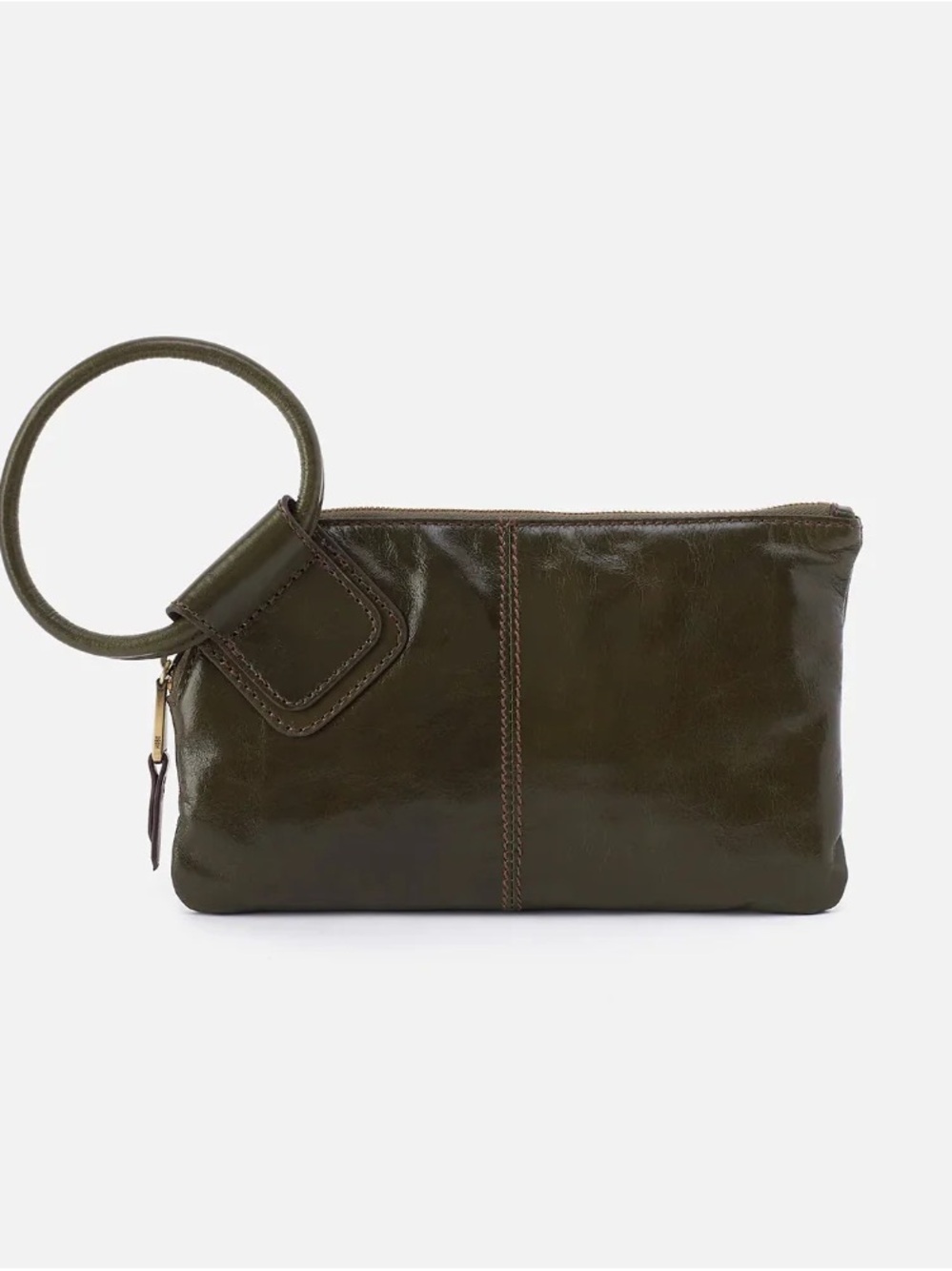 HOBO Brand Sable Wristlet | Deep Moss